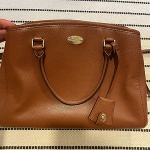 Coach carryall Leather bag
